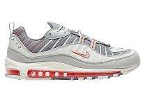 Фото № 1 с приближением к товару «‎Nike Air Max 98 Grey Sail Habanero Red»
