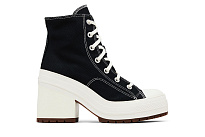 Фото № 2 с приближением к товару «‎Converse Chuck 70 De Luxe Heel High Black Egret»