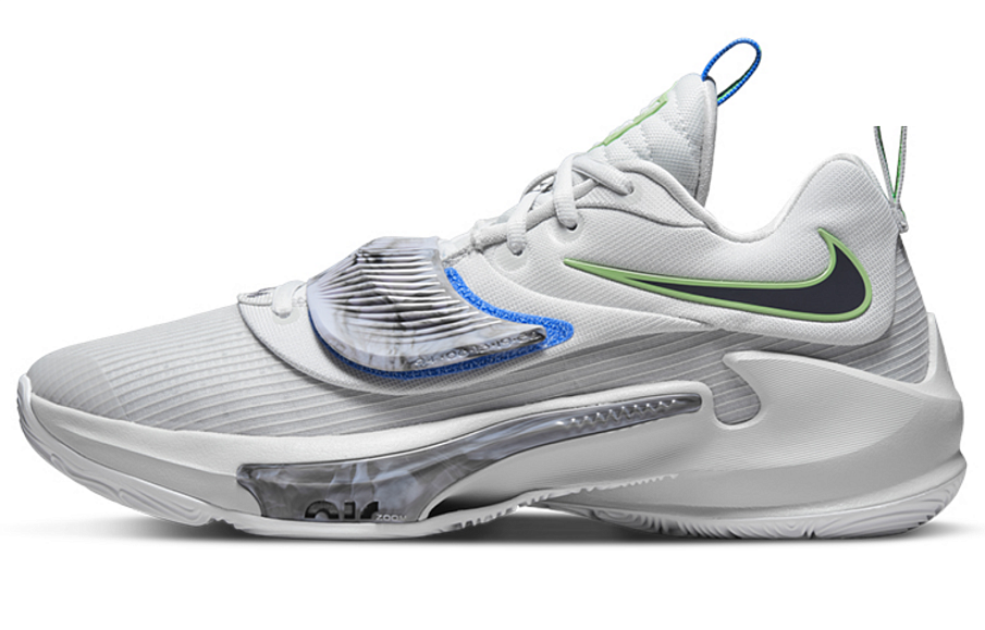 Фото № 1 с приближением к товару «‎Nike Zoom Freak 3 EP Basketball shoes greengrey»