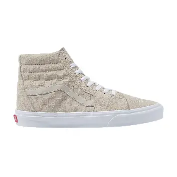 Vans Sk8-Hi Embossed Checkerboard - Oat - 1