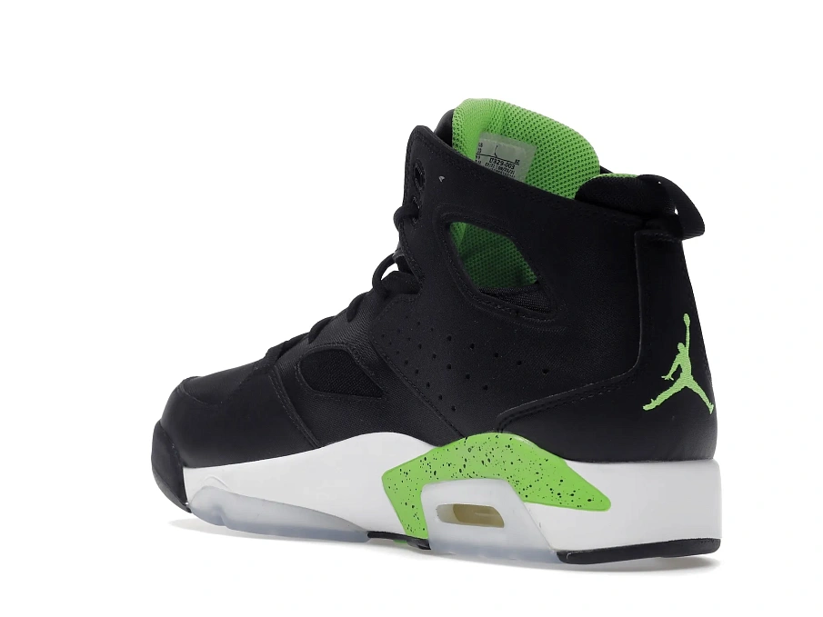 Фото № 6 с приближением к товару «‎Jordan Flight Club 91 Black Green Strike»