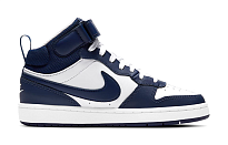 Фото № 2 с приближением к товару «‎Nike Court Borough Mid 2 GS 'White Signal Blue'»