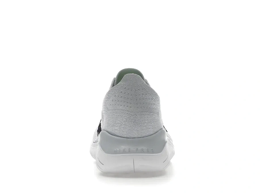 Фото № 4 с приближением к товару «‎Nike Free RN Flyknit 2018 White Pure Platinum »