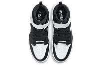 Фото № 4 с приближением к товару «‎Jordan Air Jordan 1 High FlyEase 'Black White'»