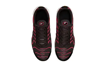 Nike Air Max Plus (GS) Low-Top Running Shoes BlackRed - 5