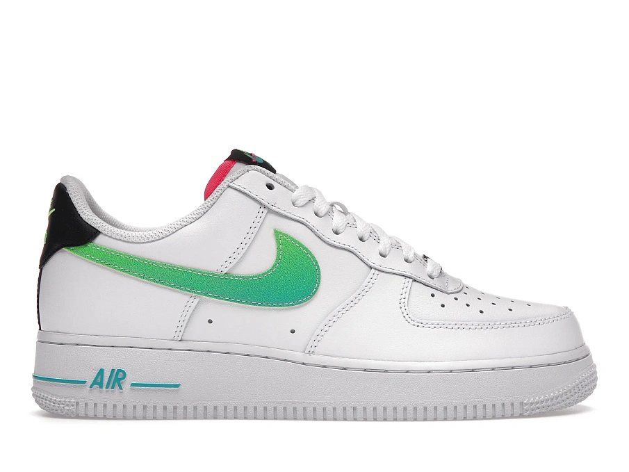 Фото № 1 с приближением к товару «‎Nike Air Force 1 Low 07 LV8 White Aquamarine»