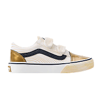 Фото № 1 с приближением к товару «‎KPop Demon Hunters x Vans Little Kids Old Skool V Golden»
