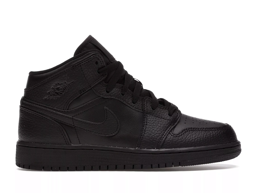 Фото № 1 с приближением к товару «‎Jordan 1 Mid Black »