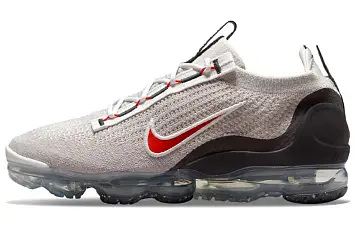 Nike Air Vapormax 2021 Flyknit 'Light Bone University Red' Light BoneSummit WhiteBlackUniversity Red - 1