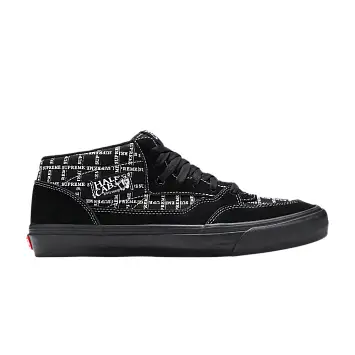 Supreme x Vans Half Cab Pro 92 Logo Pattern - Black - 1