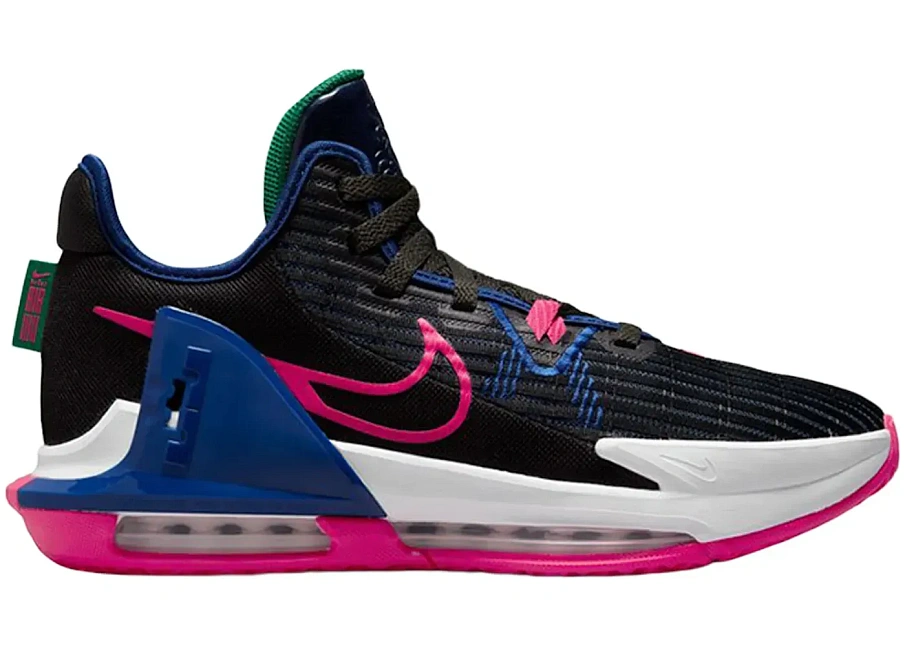 Фото № 1 с приближением к товару «‎Nike LeBron Witness 6 Black Deep Royal Blue»