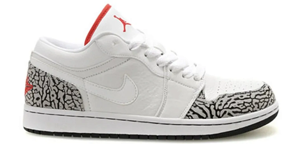 Фото № 1 с приближением к товару «‎Jordan 1 Phat Low Cement Grey»