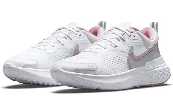 Nike React Miler 2 Wmns WhiteSilverPink - 4