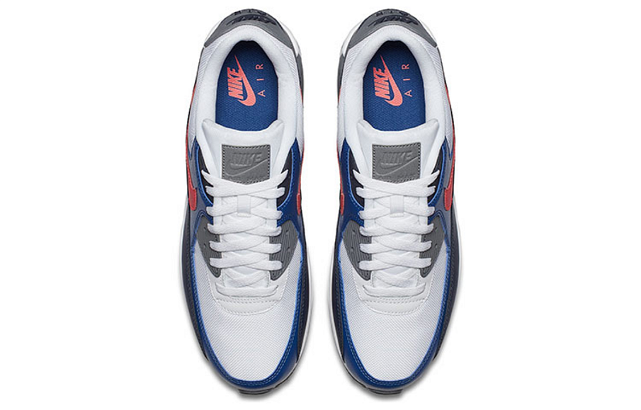 Фото № 4 с приближением к товару «‎Nike Air Max 90 Essential 'White Solar Red Obsidian'»
