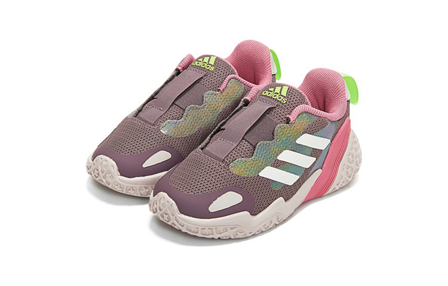 Фото № 3 с приближением к товару «‎(TD) adidas 4uture Rnr Ac I Running Shoes PurplePinkWhite»