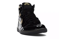 Фото № 2 с приближением к товару «‎Jordan 1 Retro High Black Metallic Gold (2020)»