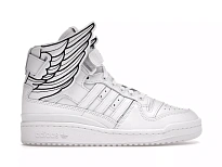 Фото № 1 с приближением к товару «‎adidas Forum Hi Wings 4.0 Jeremy Scott White Black»