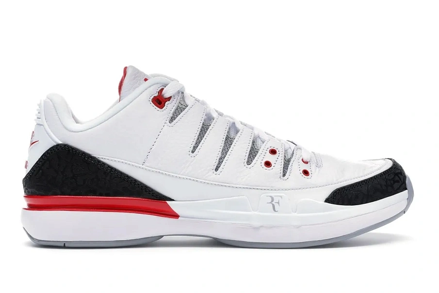 Фото № 1 с приближением к товару «‎Nike Zoom Vapor AJ3 Fire Red»