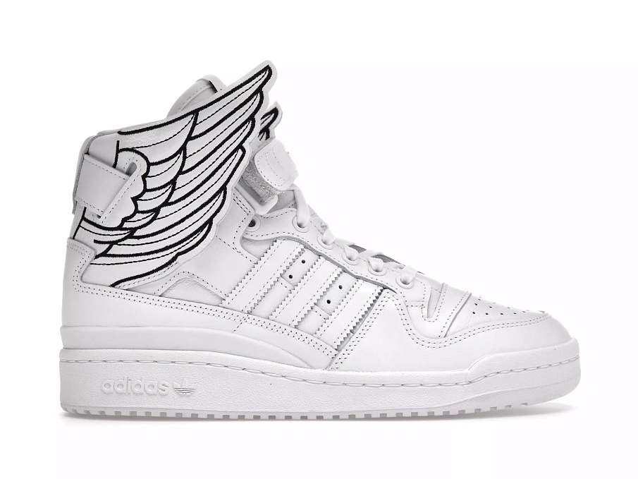 Фото № 1 с приближением к товару «‎adidas Forum Hi Wings 4.0 Jeremy Scott White Black»