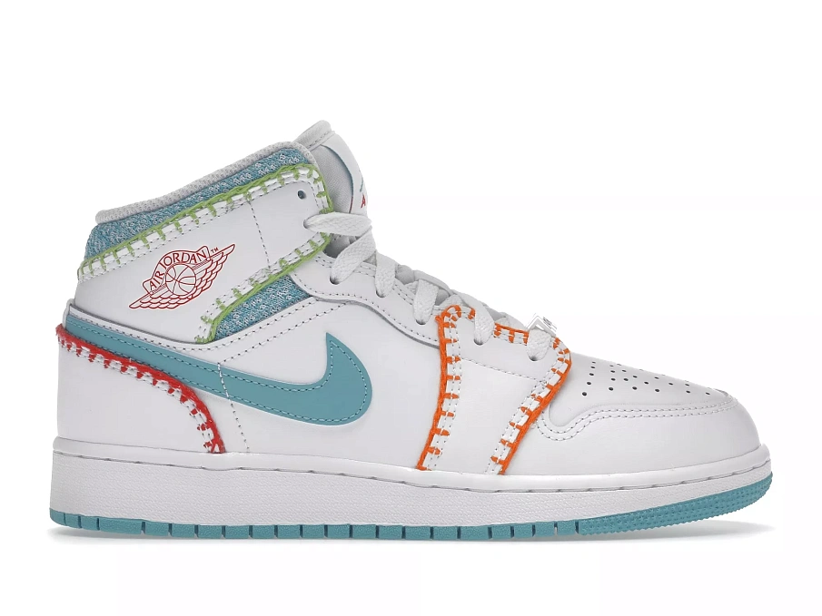 Фото № 1 с приближением к товару «‎Jordan 1 Mid Multi Knit »