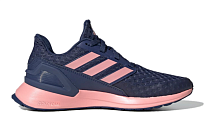 Фото № 2 с приближением к товару «‎adidas Rapidarun J BluePink»