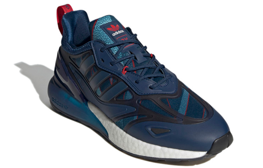 Фото № 3 с приближением к товару «‎adidas originals ZX 2K Boost 2.0 Navy»