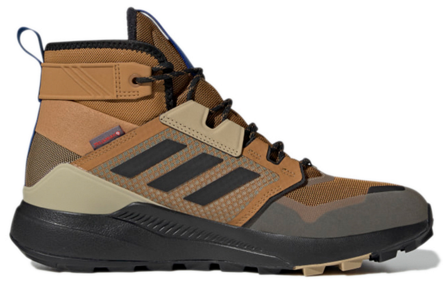 Фото № 2 с приближением к товару «‎adidas Terrex Trailmaker Mid Cold.Rdy Hiking Comfortable Wear Resistant Outdoor Boots Brown»