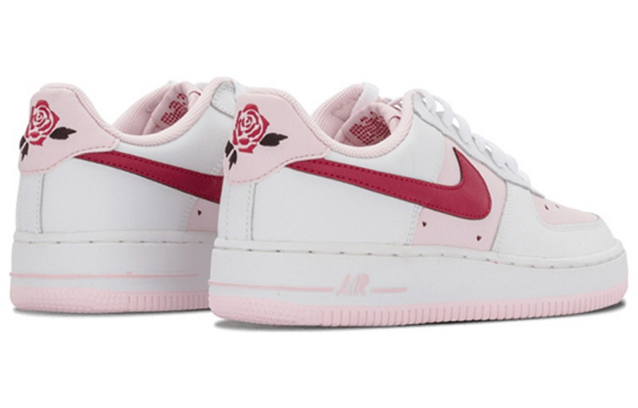Фото № 3 с приближением к товару «‎Nike Air Force 1 Low Cardinal Red Pink (GS) WhitePinkRed»