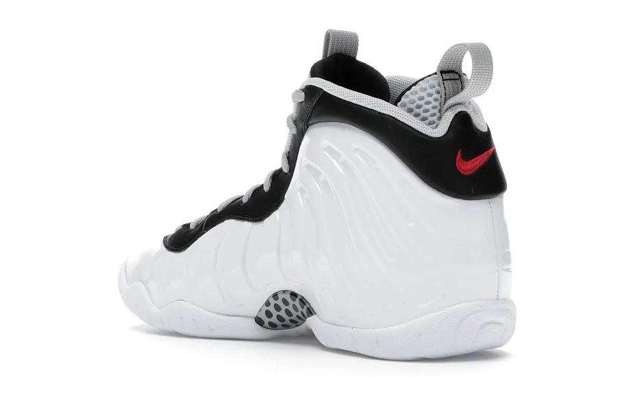 Фото № 6 с приближением к товару «‎Nike Air Foamposite Pro White Black University Red »