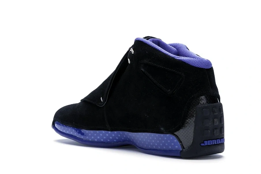 Фото № 6 с приближением к товару «‎Jordan 18 Retro Black Sport Royal (2018)»