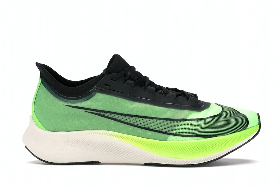 Фото № 1 с приближением к товару «‎Nike Zoom Fly 3 Electric Green»