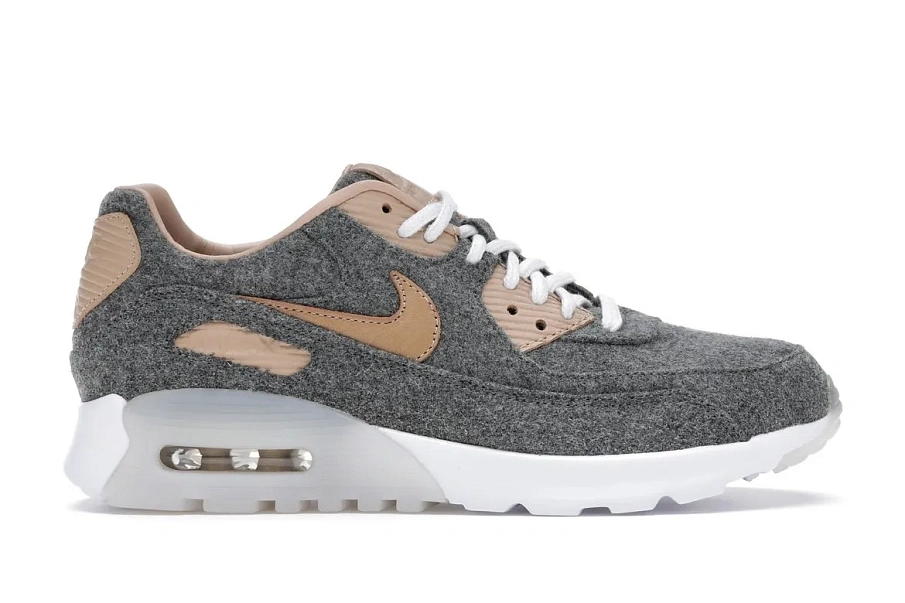 Фото № 1 с приближением к товару «‎Nike Air Max 90 Ultra Cool Grey Vachetta Tan »