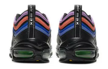 Nike Air Max 97 "Black Multi" (GS) BlackRainbow - 5