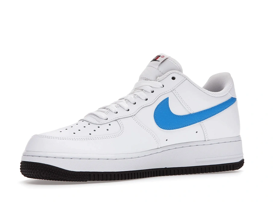 Фото № 2 с приближением к товару «‎Nike Air Force 1 Low White Red Blue»