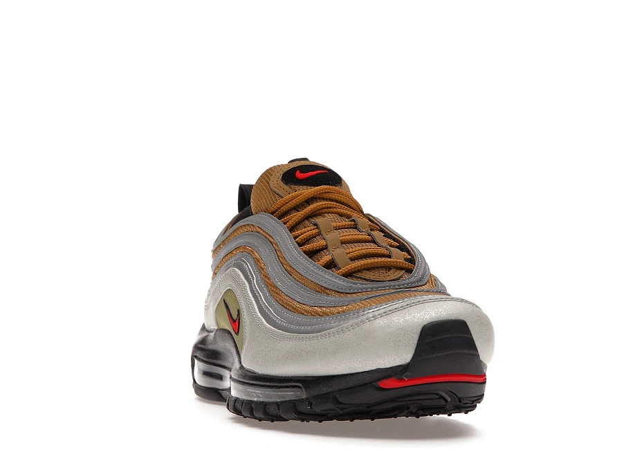 Фото № 4 с приближением к товару «‎Nike Air Max 97 Silver Gold»