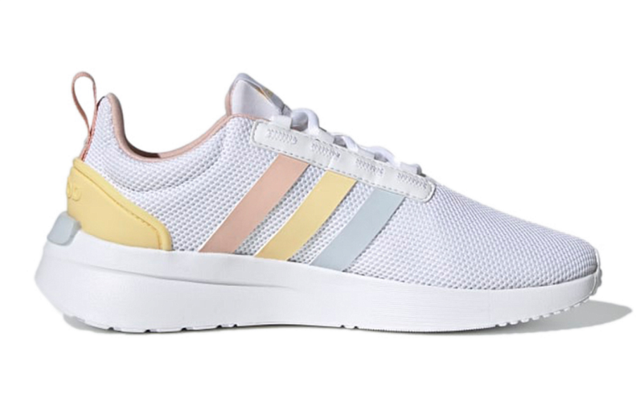 Фото № 2 с приближением к товару «‎adidas neo Racer TR21 K WhitePinkYellow»
