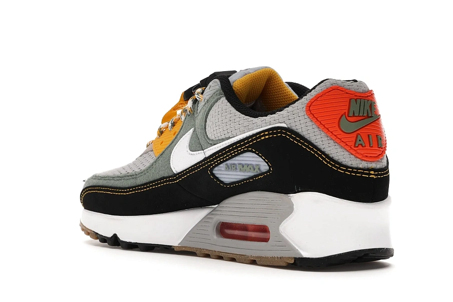 Фото № 6 с приближением к товару «‎Nike Air Max 90 Buckle Spiral Sage»