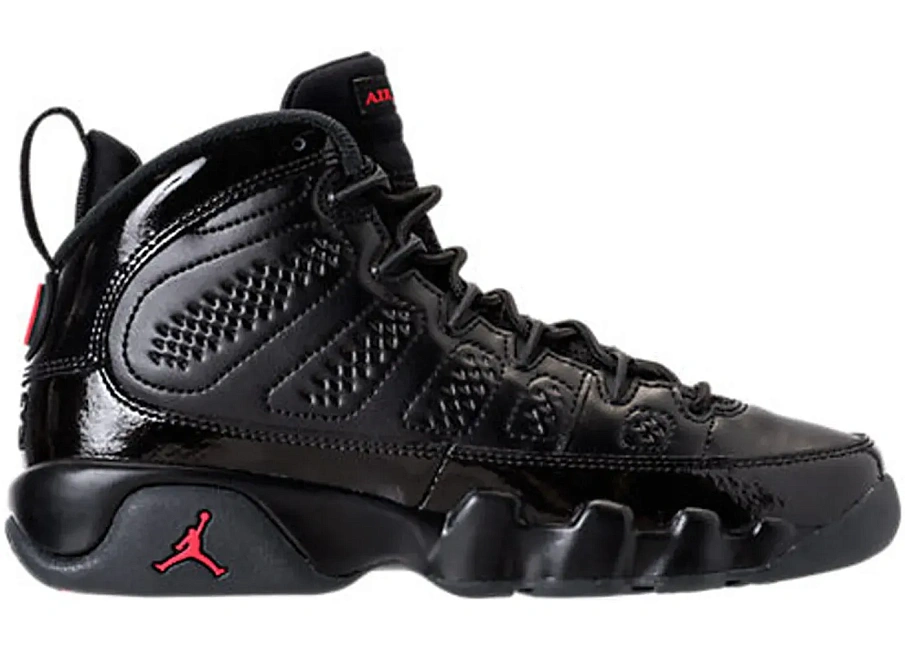 Фото № 1 с приближением к товару «‎Jordan 9 Retro Bred Patent »