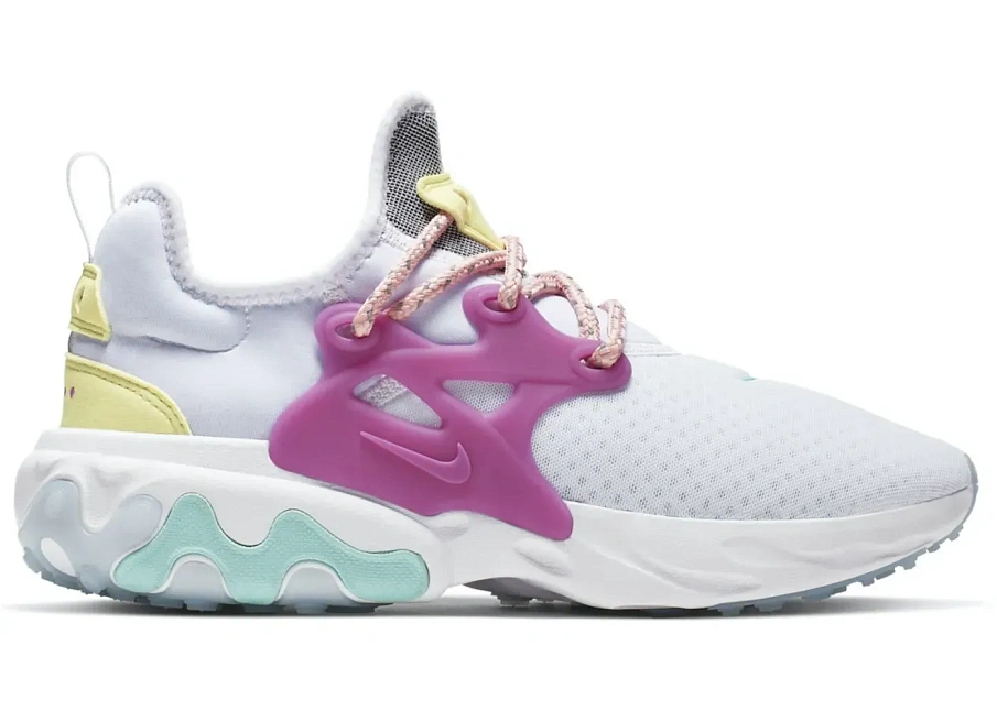 Фото № 1 с приближением к товару «‎Nike React Presto White Hyper Violet »