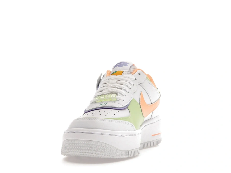 Фото № 3 с приближением к товару «‎Nike Air Force 1 Low Shadow White Peach Cream Lime »