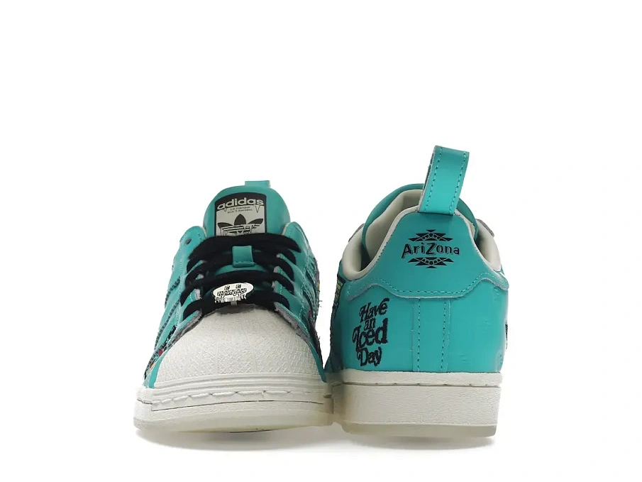 Фото № 2 с приближением к товару «‎adidas Superstar Arizona Have an Iced Day Teal»