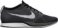 Фото № 1 с приближением к товару «‎Nike Flyknit Racer Dark Grey»