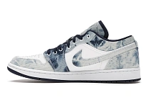 Фото № 6 с приближением к товару «‎Jordan 1 Low Washed Denim»