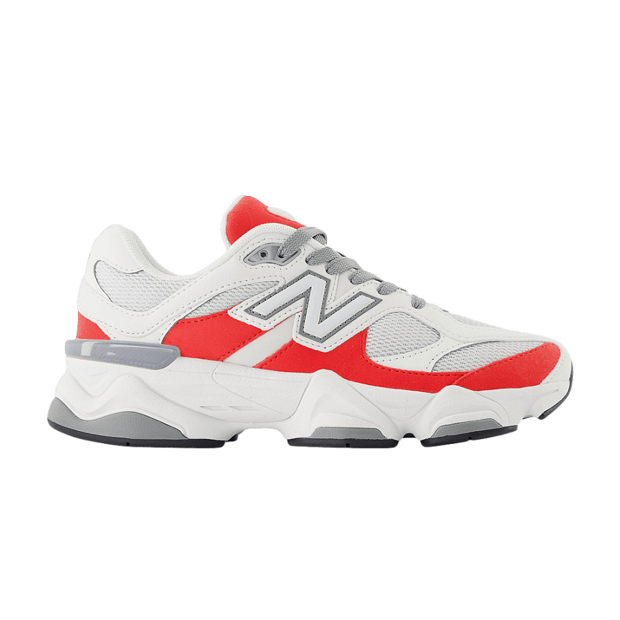 Фото № 1 с приближением к товару «‎New Balance 9060 Big Kid Reflection Red»