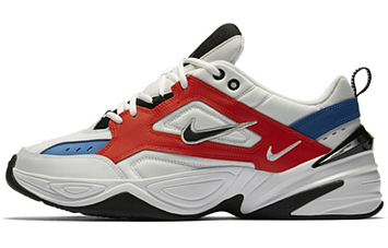 Nike M2K Tekno White Black Orange - 1