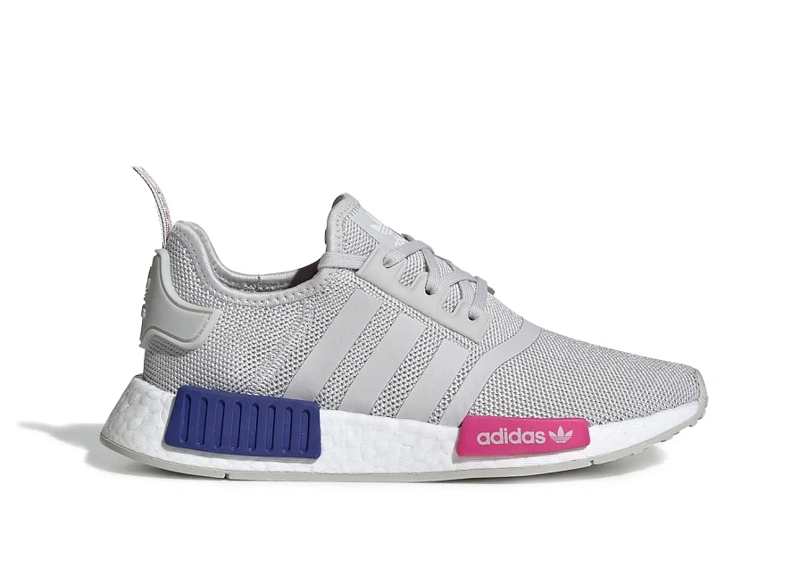 Фото № 1 с приближением к товару «‎adidas NMD R1 Grey One Grey One Shock Pink »