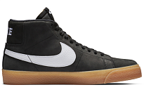 Фото № 2 с приближением к товару «‎Nike Sb Zoom Blazer Mid ISO 'BlackWhiteGum'»
