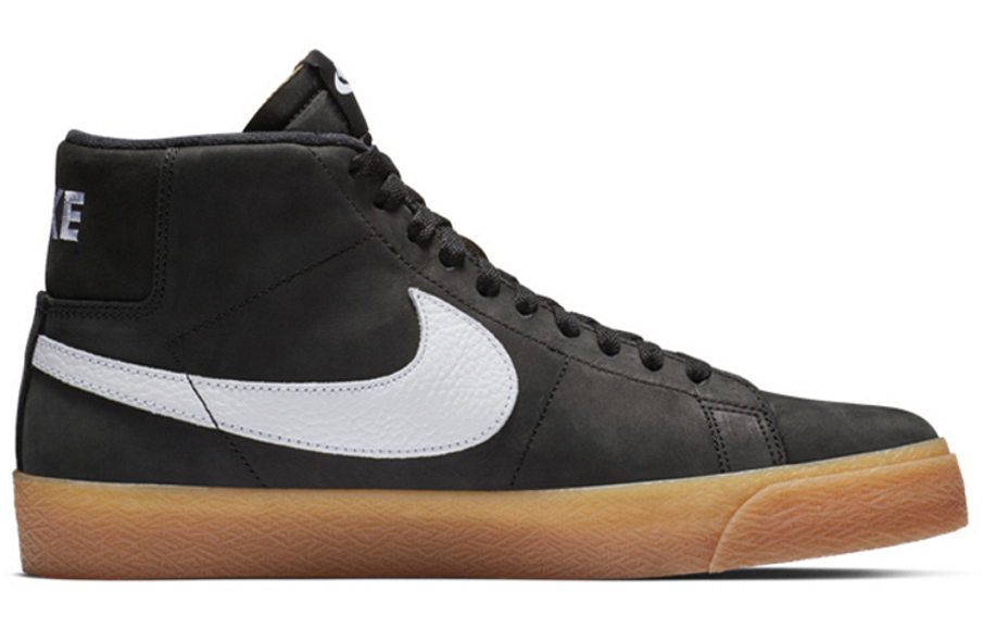 Фото № 2 с приближением к товару «‎Nike Sb Zoom Blazer Mid ISO 'BlackWhiteGum'»