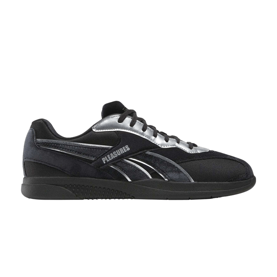 Фото № 1 с приближением к товару «‎Pleasures x Reebok Hammer Street Black Silver (100238497)»