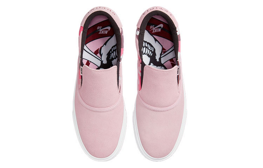 Фото № 4 с приближением к товару «‎Nike SB Zoom Verona Slip LB Low-Top Sneakers Pink»